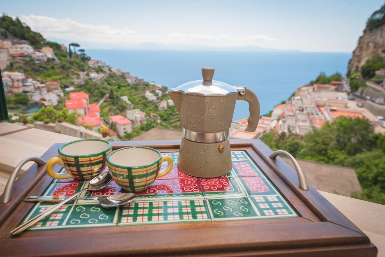 La Villa Di Enzo Casa Vacanze Con Vista Mare Амалфи Екстериор снимка