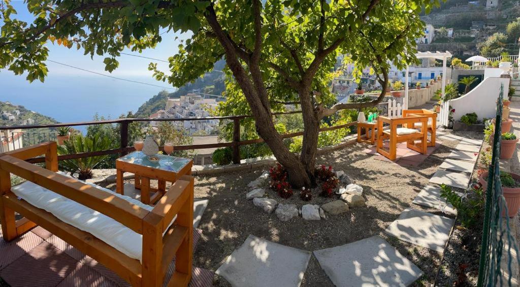 La Villa Di Enzo Casa Vacanze Con Vista Mare Амалфи Екстериор снимка