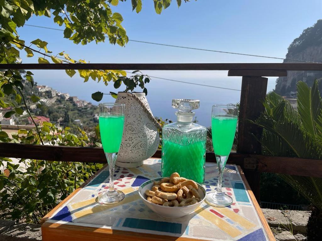 La Villa Di Enzo Casa Vacanze Con Vista Mare Амалфи Екстериор снимка